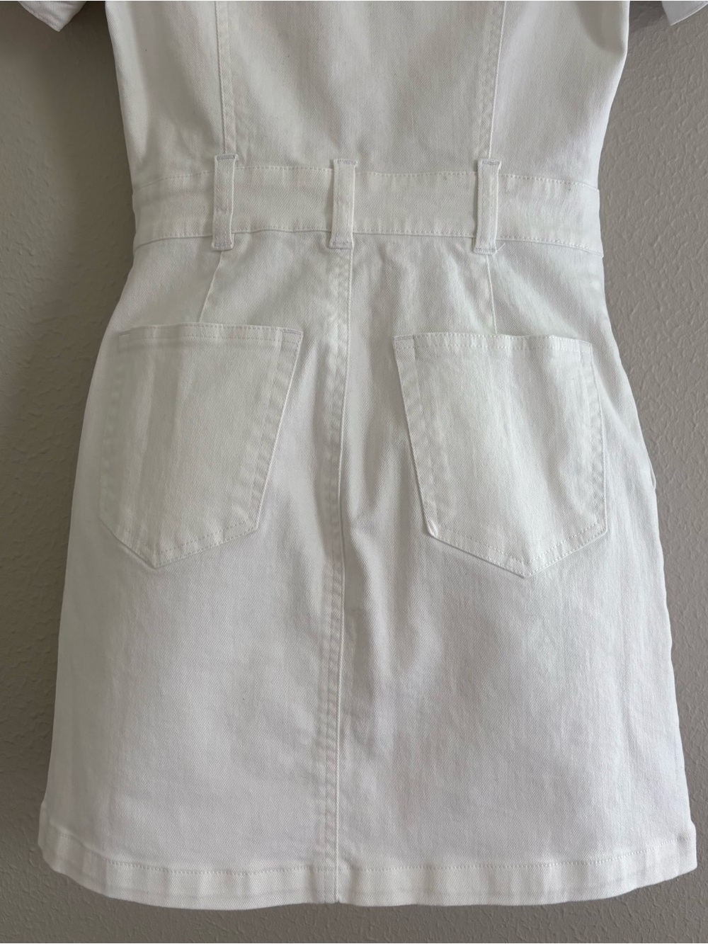 NWT Habitual White Denim Dress - Picture 7 of 11